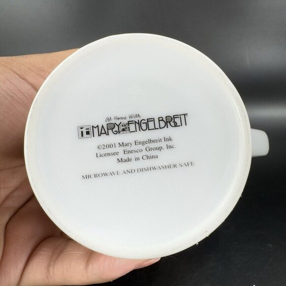 Mary Engelbreit Old World Santa Mug Cup Santa Ceramic Coffee Mug Cup 2001 VTG - Picture 7 of 16